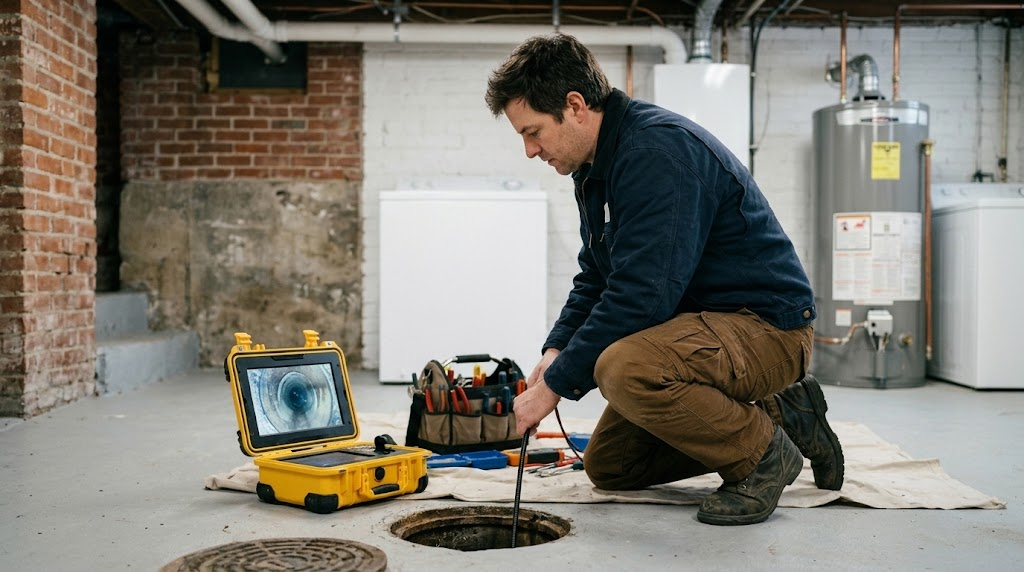 Sewer lateral excavation and pipe replacement in Rosedale, Queens